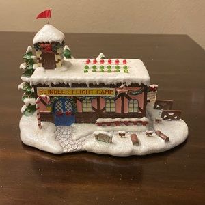 Coach Comet’s Flight Camp. Rudolph’s Christmas Town Village Collection